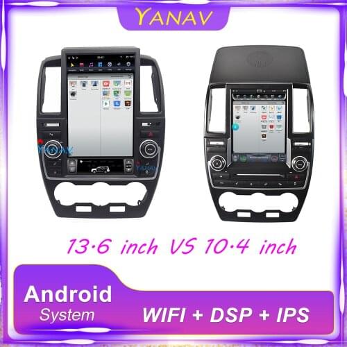 13.6" 2 Din Android Car Radio Stereo Receiver Carplay For Land Rover Freelander 2 2006-2015 GPS DSP navigation Video head unit