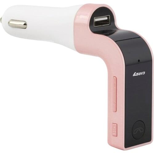 SOONHUA USB Port Car Charger Socket Adapter BT Handsfree Call Car Chargers LED Display Car Charger For Vehicle Dropshipping New