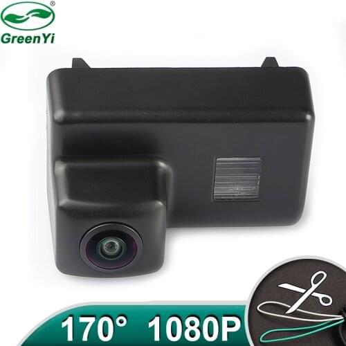 HD AHD 1080P 170 Deg Fisheye Lens Vehicle Reverse Backup Rear View Camera For Peugeot 206 207 307 407 508