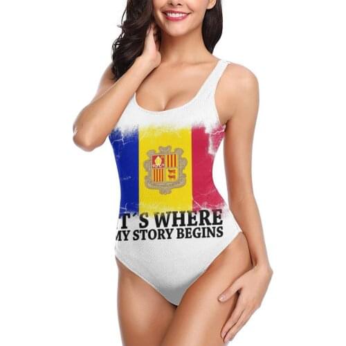 Itｴs Where My Story Begins Andorra sexy Bikinis Women Swimsuit Low Waist Swimsuit Women surfing Beach wear M1