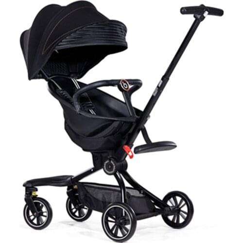 Lightweight stroller foldable high landscape stroller 1-5 years old stroller can sit and walk the baby artifact stroller