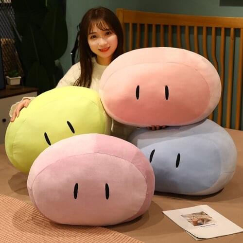 20-55cm Cute Cartoon Funny Meatballs Balls Plush Toys Stuffed Lovely Animals Pillow Dolls For Kids Girls Birthday Gifts