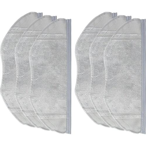 4/6/8pcs Cleaning Mop for 360 X90 Sweeping Robot Replacement Mop Cloth Rags Set for 360 X90 Robotic Vacuum Cleaner Accessories