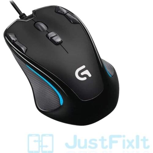 Logitech G300s Gaming Mouse 2500DPI Original Ergonomic Wired Optical Computer Games Mouse