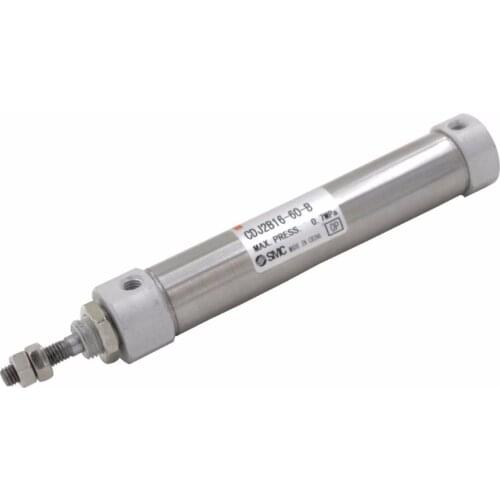 CDJ2B Type Pneumatic Cylinder 16mm Bore 55/60/75/100/125/150mm Stroke Aluminum Alloy Single Rod Double Acting Air Cylinder