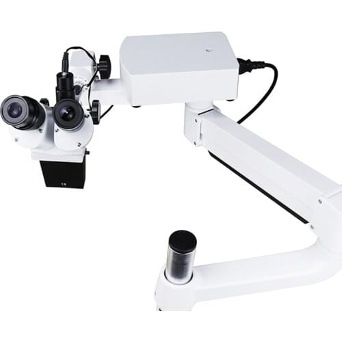 Dental Lab Surgical Microscope Camera 20x 10X with Long Arm for Endodontic Treatment