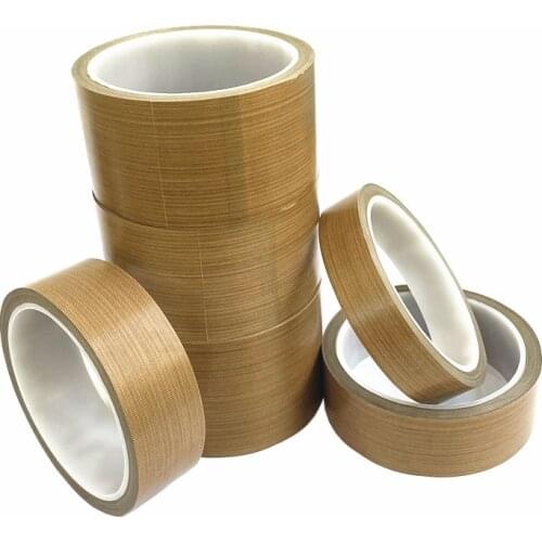 PTFE Tape Resistant High Temperature Adhesive Cloth Insulation 300 Degree Vacuum Sealing Machine 10 meter*0.18mm