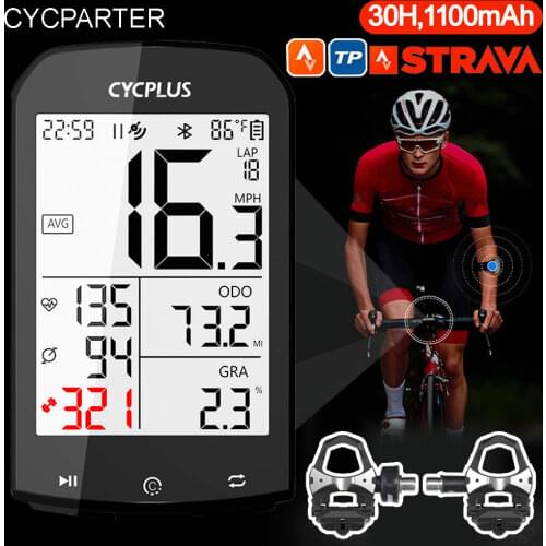 Bicycle Computer GPS Cycling Speedometer USB Wireless Bike Accessories Waterproof ANT+ Ciclismo Power Meter for Garmin Strava