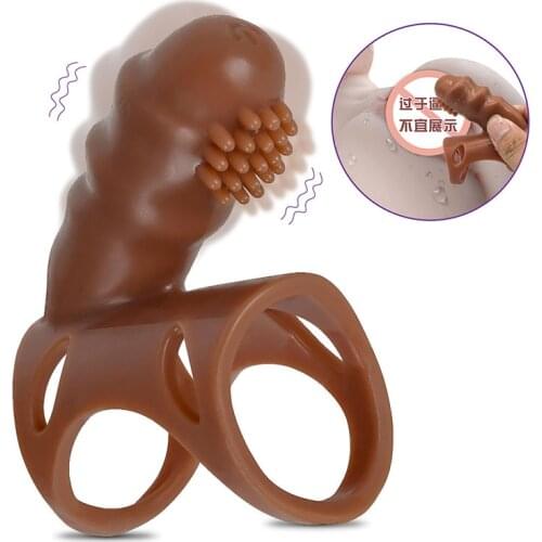 Vibrator for Men Lock Ring Delay Ring Couple Share Flirt Masturbator Sex Toys for Women Stimulator Aldult Tool Shop