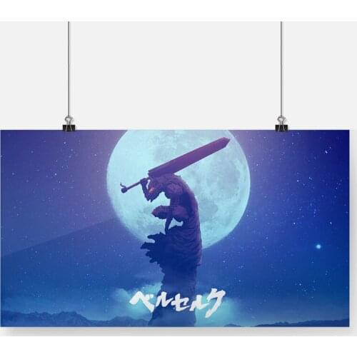 Japan Berserk Anime Wall Art Modular Canvas Night Picture Gift Home Decor Painting Prints Poster Living Room Cuadros No Frame
