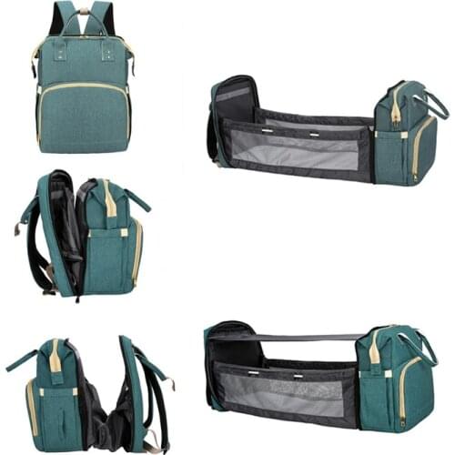 Buylor Womens Backpack Mother Baby Care Large Capacity Storage Bag Mother Maternity Diaper Bag Baby Diaper Bag Bed Bag