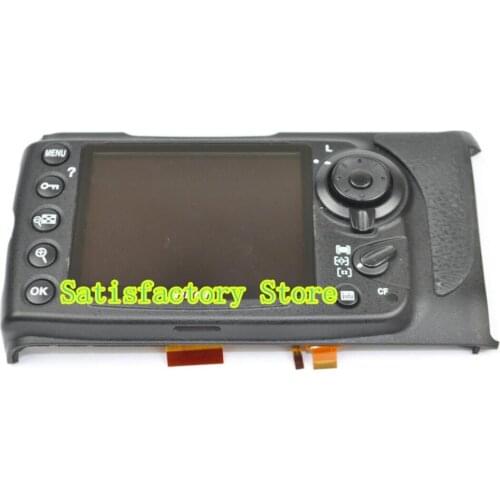 95%New for Nikon DSLR FX D700 Rear back Cover With LCD Screen, Rubber, Button Flex