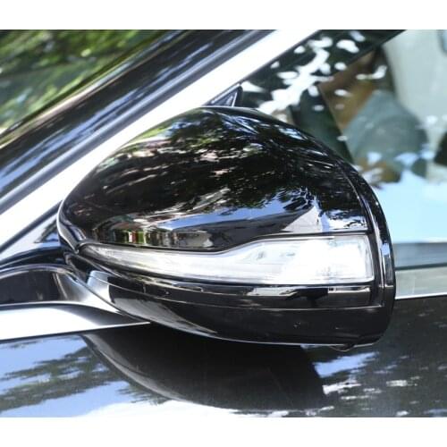 For Mercedes Benz GLC C Class W205 Auto Accessories Car styling Rearview Mirror Decoration Shell Sticker Cover Trim ABS plating