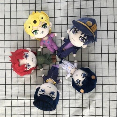 20CM 5 Styles JoJos Bizarre Adventure Plush Toy Cute Soft stuffed Dolls For Kid Birthday Gift