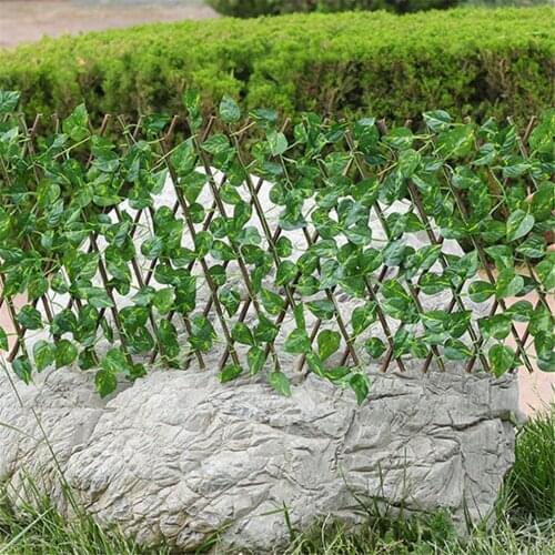 Artificial Garden Plant Fence UV Protected Privacy Screen Outdoor Indoor Use Garden Fence Backyard Home Decor Greenery Walls