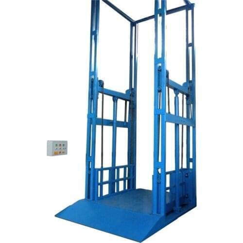 Kinglift CE ISO Certification Hydraulic Guide Rail Lift Platform Electric Fixed Goods Elevator With ODM/OEM