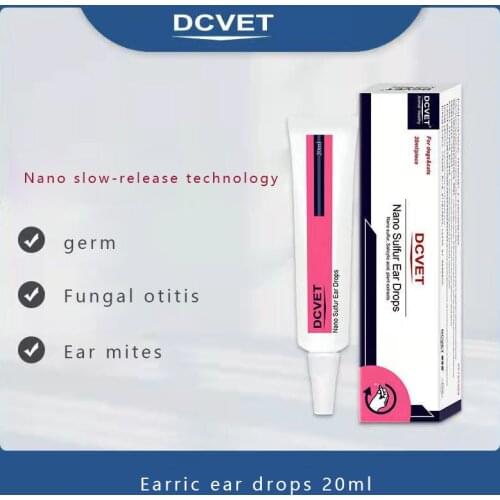 Crotamiton 15G ear mite fungus otitis and purulent ear care for cats and dogs