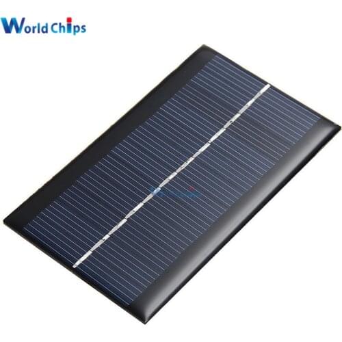 Mini 6V 1W Solar Panel Bank Solar Power Panel Module DIY Power For Light Battery Cell Phone Toy Chargers Portable