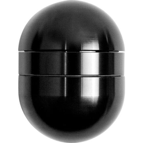 Portable Aluminum alloy Grinder 3 layers 50mm Egg Shape Herbal Herb Tobacco Grinder Best Gift Man Smoking Tobaccos Process