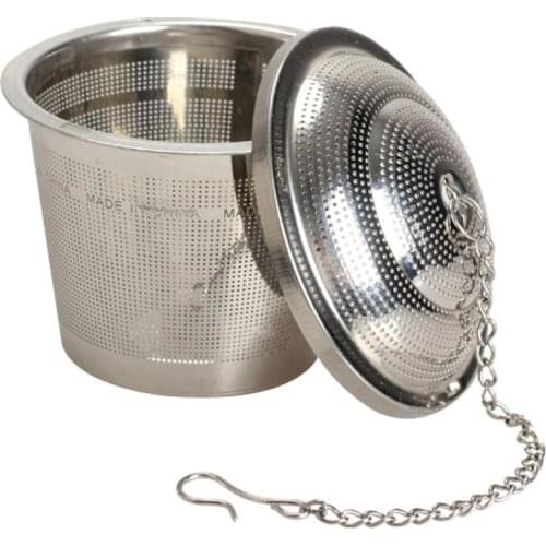 Dia 4.5cm Tea Infuser Stainless Steel Herbal Ball Reusable Spice Strainer Locking Tea Filter Kitchen Gadgets YH-459811