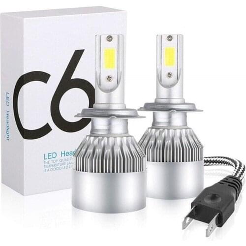 Super Bright LED Turbo Car Headlights H7 LED H4 led H8/H9/H11 9005 HB4 Auto Bulb 72W 8000LM Automobiles Headlamp 4300K 3000K