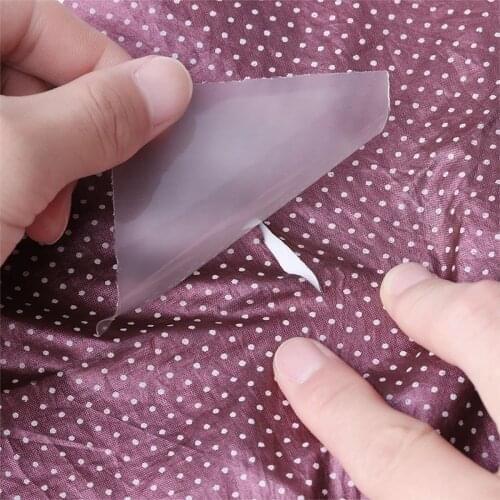 Waterproof Transparent Cloth Patches Self Adhesive Nylon Sticker Outdoor Tent Jacket Repair Tape Patch Sports Accessories 5Pcs