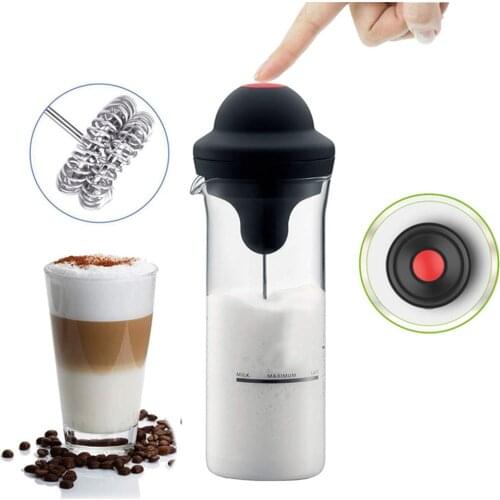 Milk Frother Electric Foamer Coffee Foam Maker Automatic Frother Milk Mixer Hibrew Cappuccino For Coffee Milks Beater Kitchen