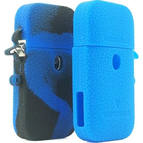 2pcs Silicone case for Vaporesso Aurora Play Pod Kit texture skin rubber sleeve protective cover fit Aurora Play