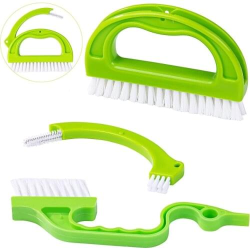 8. One piece grouting cleaning brush, hand-held slot cleaning tool, ceramic tile joint scrubbing brush, deep cleaning kit