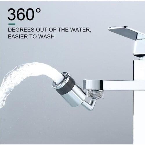 Faucet Aerator Universal Leakproof Water Saving 720° Rotate Faucet Aerator for Kitchen Bathroom SDF-SHIP