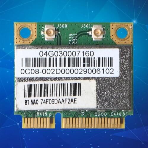 Wireless Card Adapter for Broadcom Bcm94313HMGB AW-NB047H BCM4313 Half Mini Pci-e Wifi Net-work Card with Bluetooth4.0