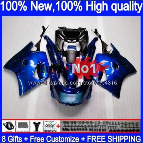 ZX-11R For KAWASAKI ZZR 1100 ZZR-1100 ZX11R 90 91 92 93 54MC.20 ZX-11 ZZR1100 ZX11 R ZX 11R 1990 1991 1992 Gloss blue Fairing