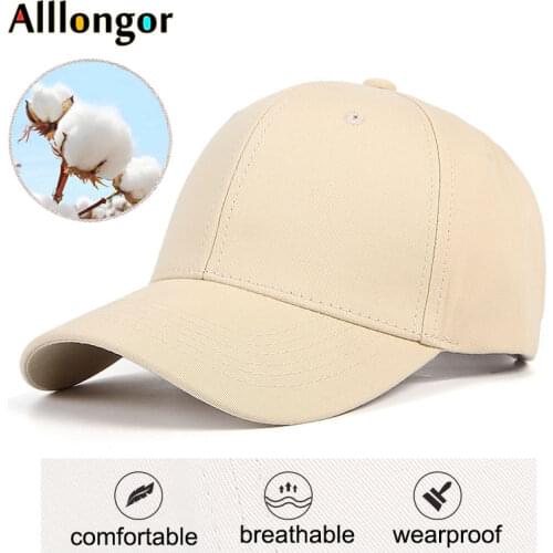 Classic Black Fashion Women‘s Baseball Caps Summer Cotton 2021 Kpop bone Snapback Cap Women Solid Sports Hat Men gorras hombre