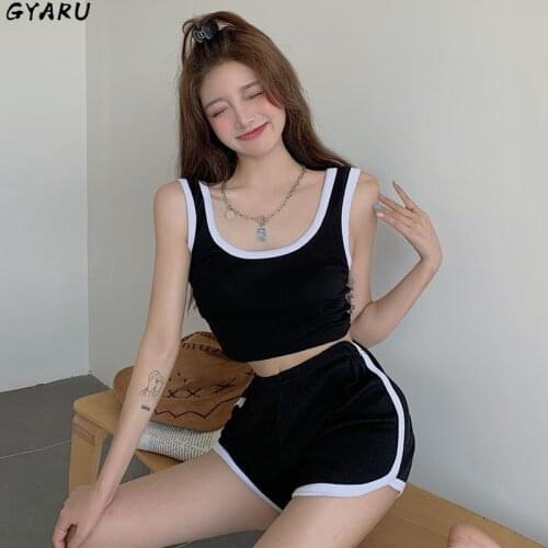 GYARU Gym Sets Yoga Pants Fitness Workout Clothing Sportswear Women Active Wear Sports Bra Top Short Seamless Set Sweatpants