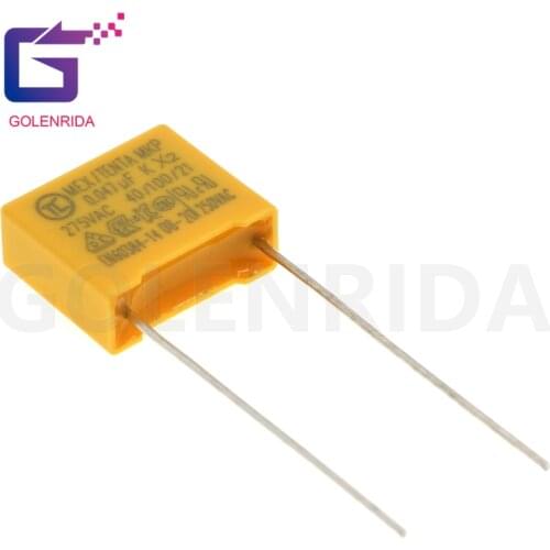 10pcs 47nF capacitor X2 capacitor 275VAC Pitch 10mm X2 275V Polypropylene film capacitor 0.047UF 473K