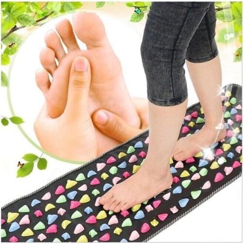 Simulation Cobblestone Foot Massage Mat Home Comfortable Foot Massage Cushion Gravel Road Massage Mat 35/70/120/140/175cm*35cm