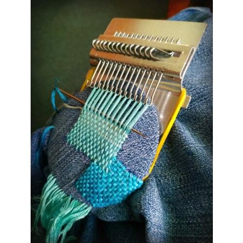 Small Loom for Darning Machine Small Frame Hand Tapestry Wood Loom Weaving Frame DIY Small Loom,Small Loom Mender