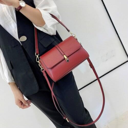Luxury Designer Genuine Leather Crossbody Bags Fashion Casual Chain Shoulder Bags For Women Versatile Quality Small Square Bag