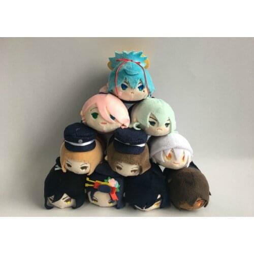 Touken Ranbu Online plush doll toys keychain keyring pendant strap sfuffed cute hot Christmas gift