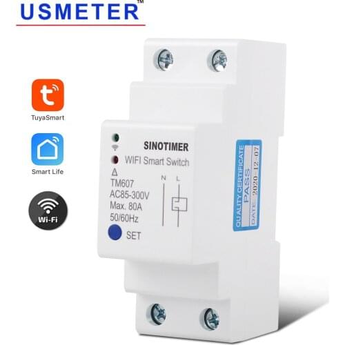 WiFi Timer Electric Tuya APP Wireless Remote Control Smart Switch Countdown Time Switch Breaker DIY Lights Alexa Google Home