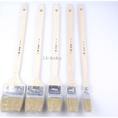 Xie Detang 2809 Series Long Handle Curved Head,bristle Brush Oil Painting Brush Art Students Painting Acrylic Gouache Brush