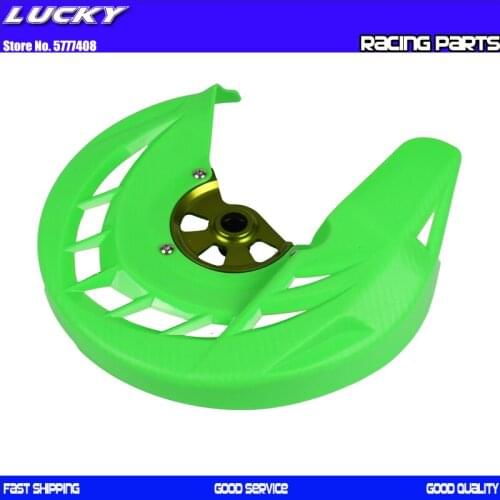 Front brake disk protective cover for KX125 KX250 KXF250 KXF450 KLX450R Dirt Bike MX Motocross Off Road Motorcycle