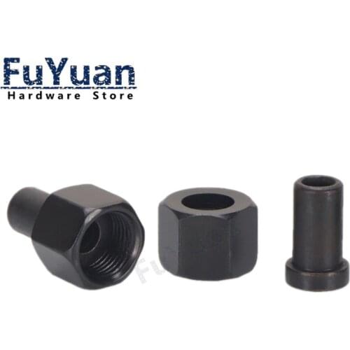1PCS high pressure Hydraulic Joint Set Flared Cap Fittings 8/10/12/14/18 Flared Nut Sleeve Joint