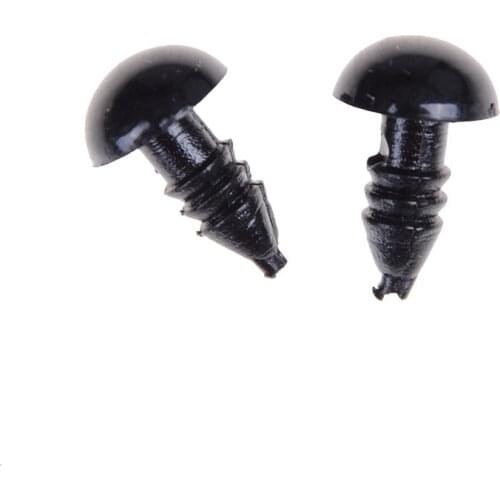 100Pcs/Set Black DIY 6MM Plastic Safety Eye For Teddy Bear Doll Animal Puppet Toy Wholesale