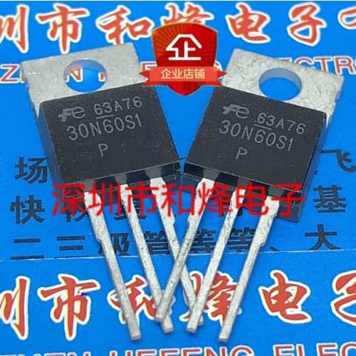 5 Pieces) 30N60S1 FMP30N60S1 TO-220