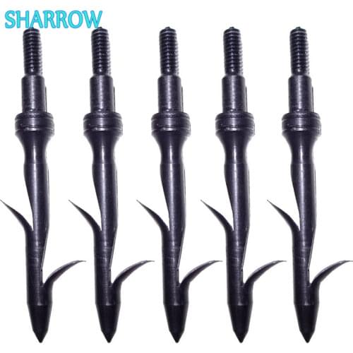 6/12pcs Hunting Fishing Broadheads 133 Grain Steel Arrow Tips Point for Archery Bow and Arrow Bowfishing Shooting Accessories