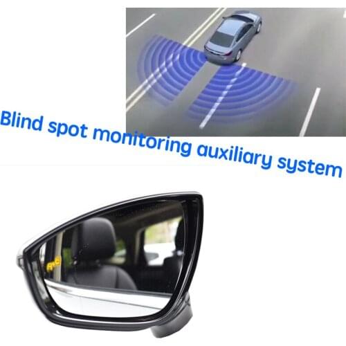Car BSD BSM BSA Blind Area Spot Warning Drive Mirror Rear Radar Detection System For BYD Tang 2015~2018