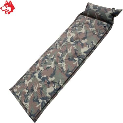 Jungle camouflage digital camo color single person splice waterproof outdoor camping trekking hiking sleeping pad for tent