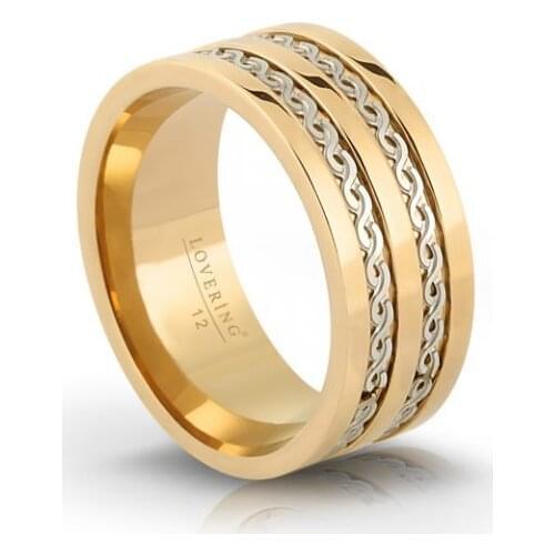 Lvr328 Steel Wedding Ring