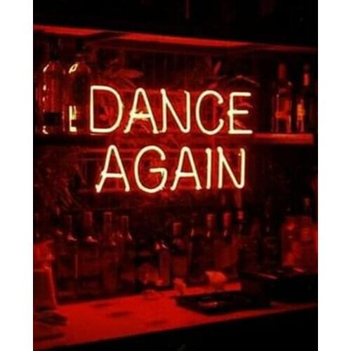 Neon Sign For Dance again handcraft Glass Tubes Lamp Beer bar Home custom neon sign Lighted Garage Signs Neon Sign Pub Garage